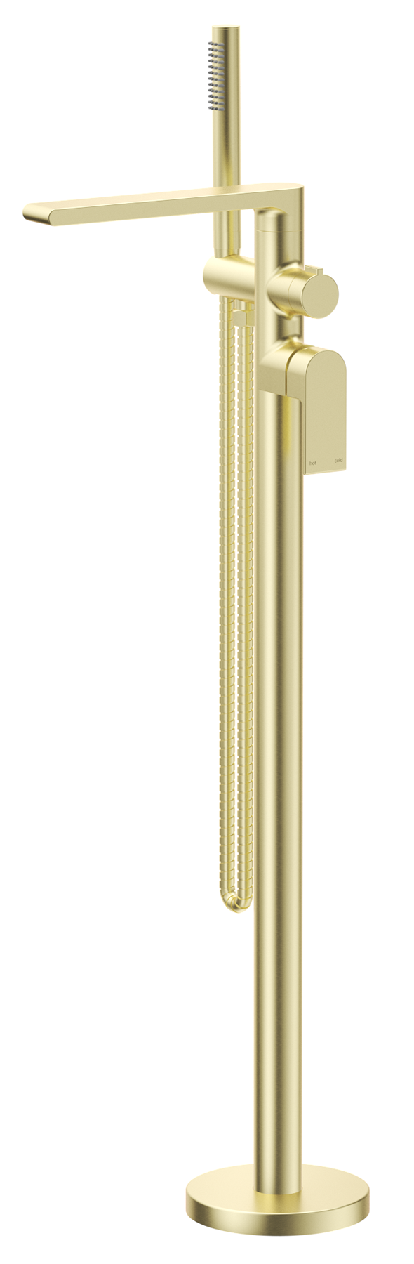 Bella Vista Beki Freestanding Bath Mixer with Hand Shower - Trim Kit Only - French Gold