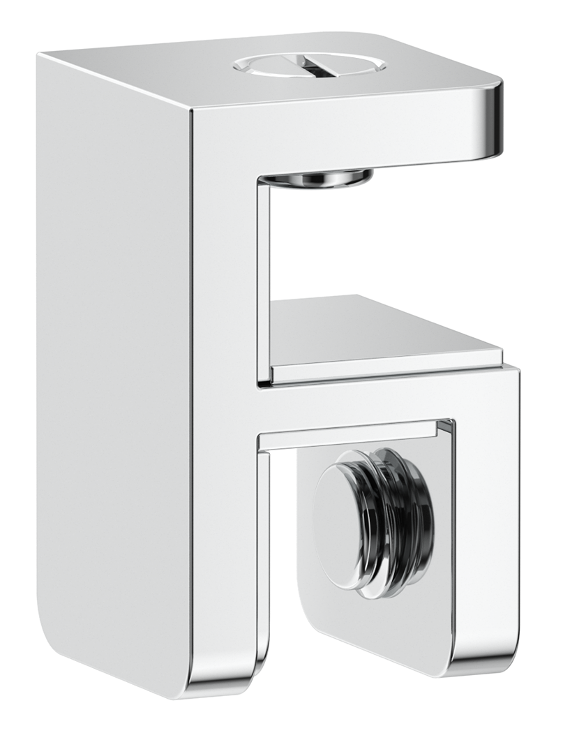 Bella Vista Shower Screen Top Plate Bracket - Chrome