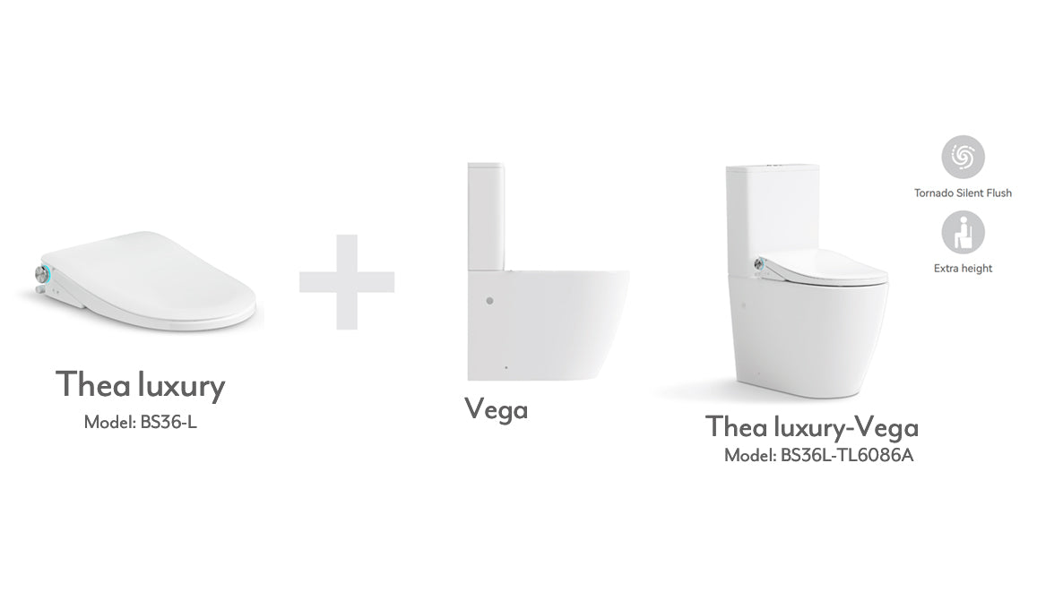 Lafeme Thea Luxury Vega Bidet Toilet Suite