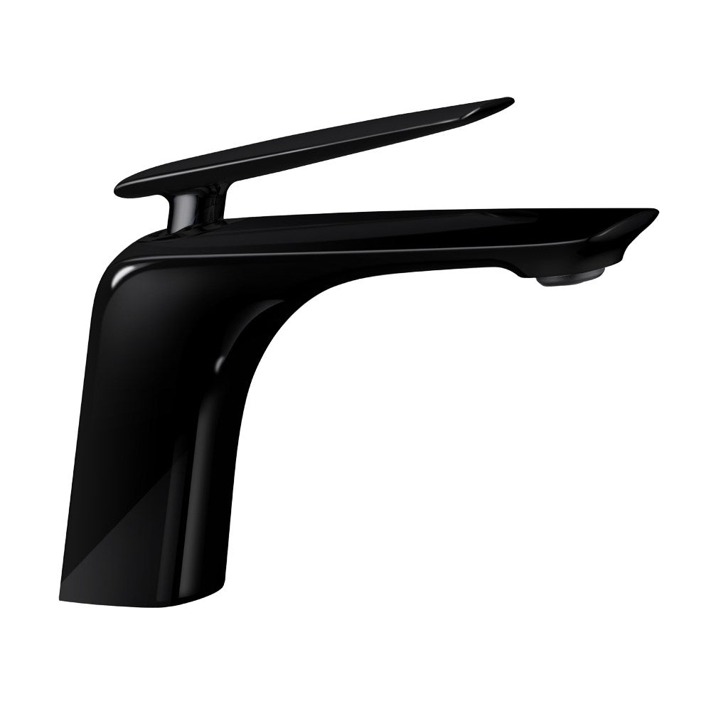 Bellino High Gloss Black Basin Mixer Tap