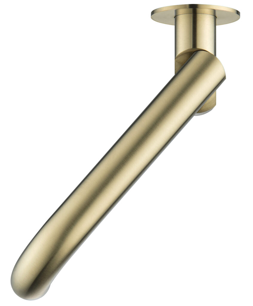 Mica Swivel Bath Spout – Curved