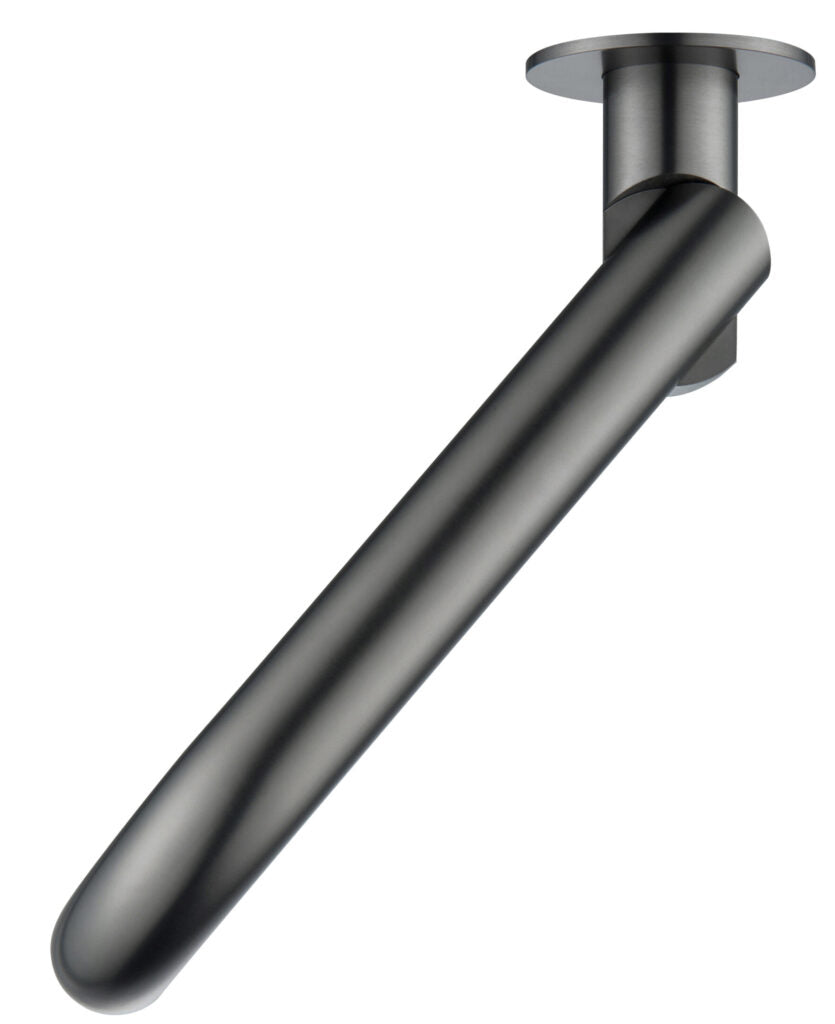 Mica Swivel Bath Spout – Curved