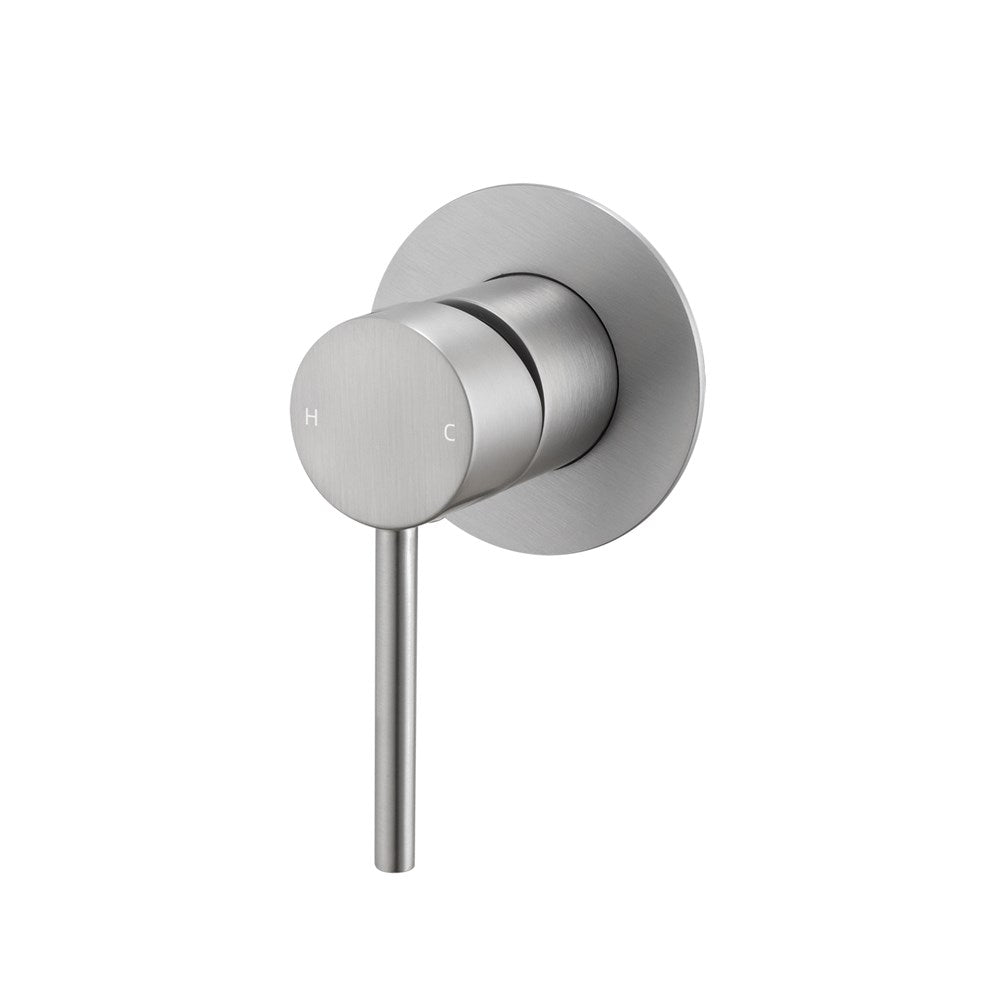 LUCID PIN - Brushed Nickel Wall Mixer（80MM Cover Plate）