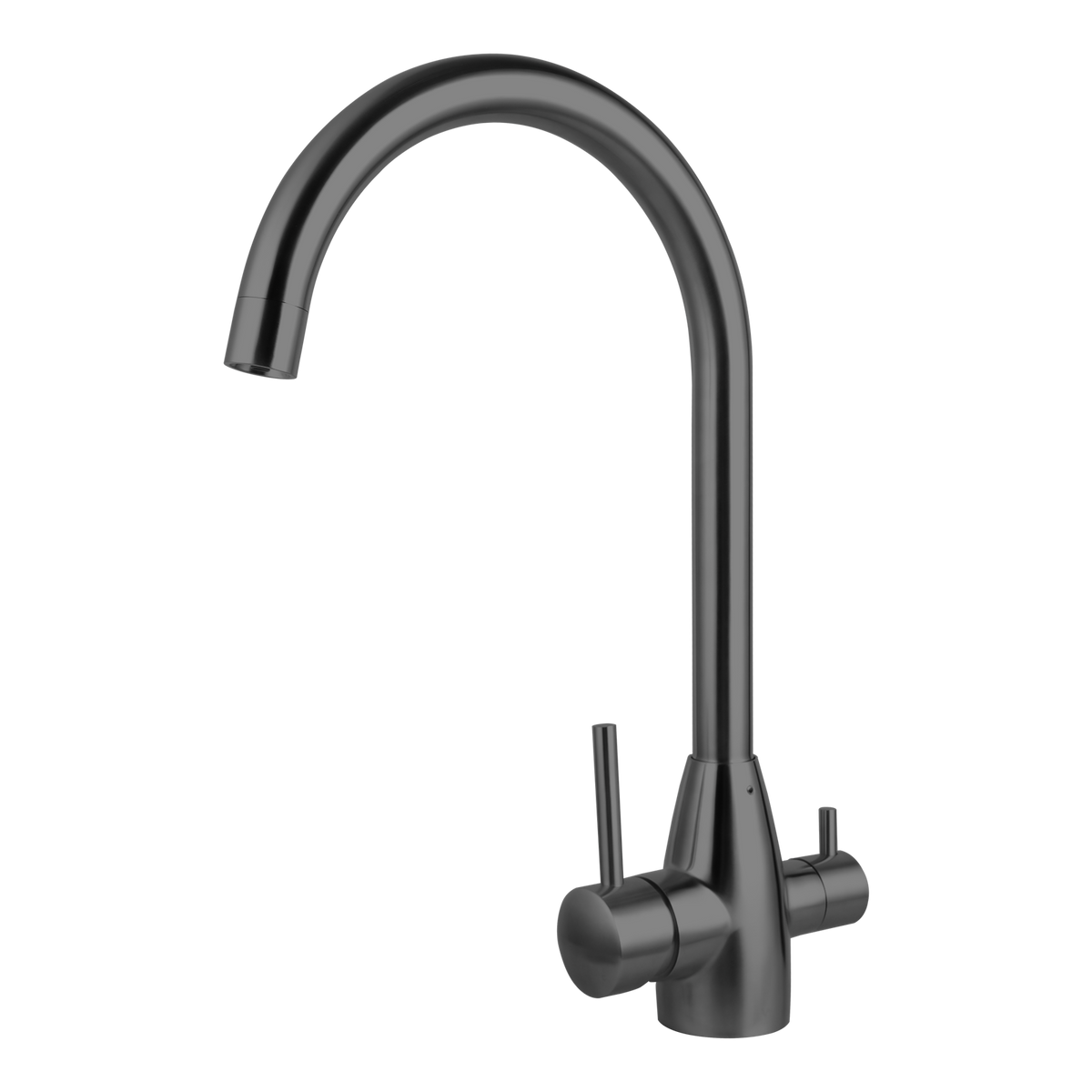 Aquaperla 3 Way Pure Drinking Water Hot & Cold Swivel Spout Kitchen Mixer