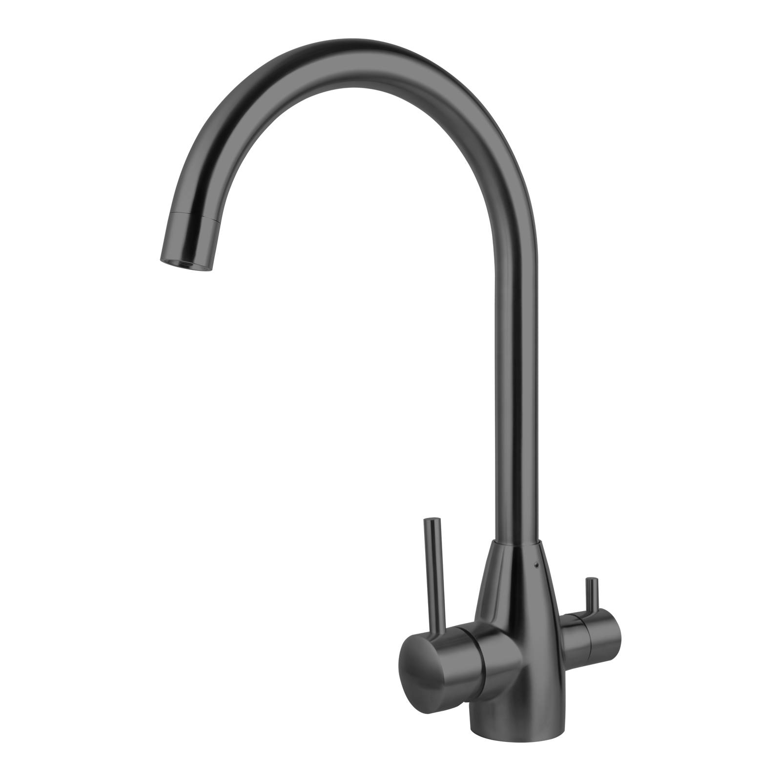 Aquaperla 3 Way Pure Drinking Water Hot & Cold Swivel Spout Kitchen Mixer