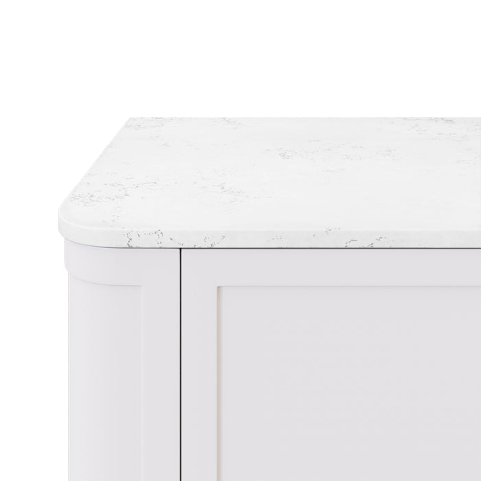 Fienza - Silica Free Stone Top, Curved Full Depth