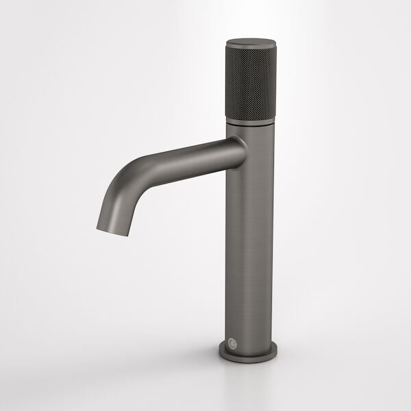 Caroma Elvire Progressive Basin Mixer - Knurled Handle