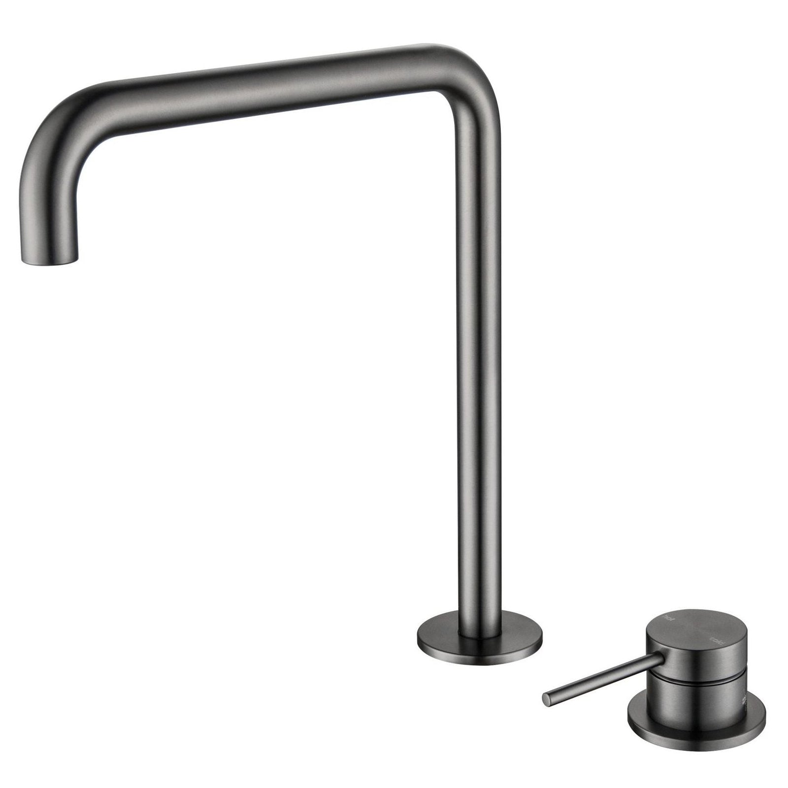 Bella Vista Mica Soft-Square Hob Sink/Basin Mixer Set