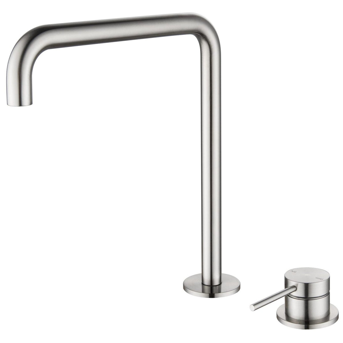 Bella Vista Mica Soft-Square Hob Sink/Basin Mixer Set