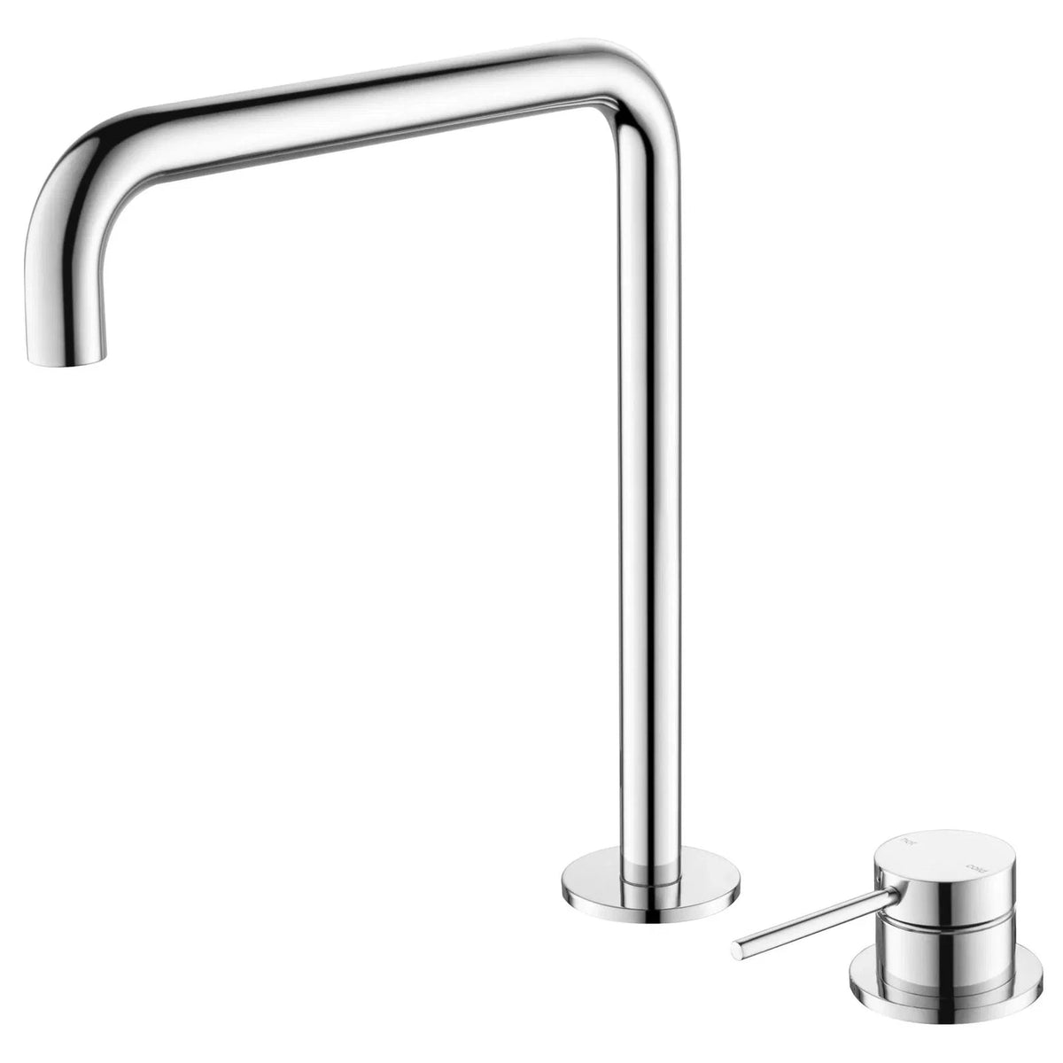 Bella Vista Mica Soft-Square Hob Sink/Basin Mixer Set