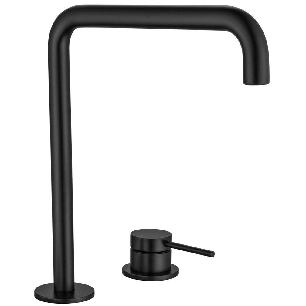 Bella Vista Mica Soft-Square Hob Sink/Basin Mixer Set