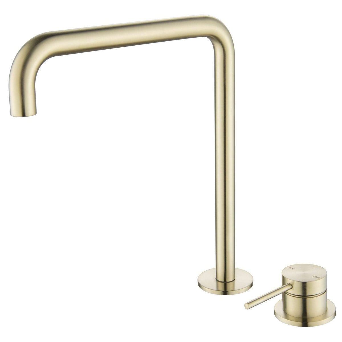 Bella Vista Mica Soft-Square Hob Sink/Basin Mixer Set