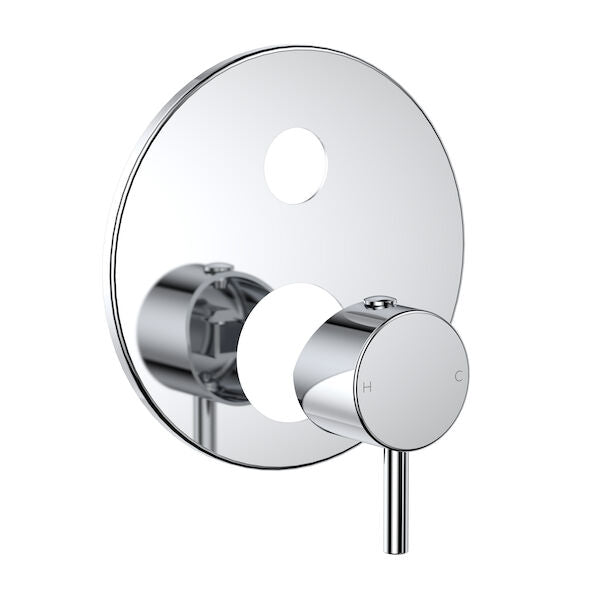 Clark Round Pin Wall Mixer with Diverter - Trim Kit