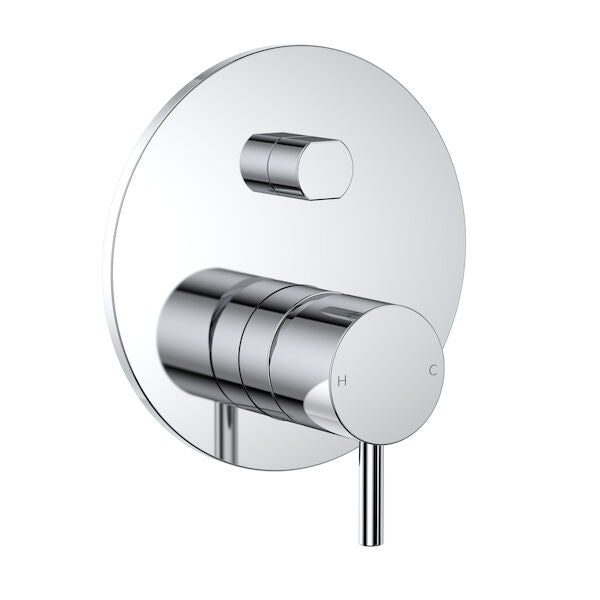 Clark Round Pin Wall Mixer with Diverter