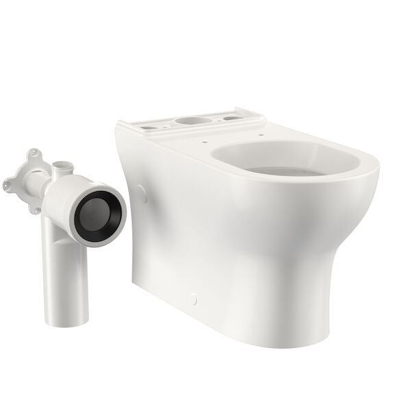 Clark Round Back To Wall Close Coupled Pan