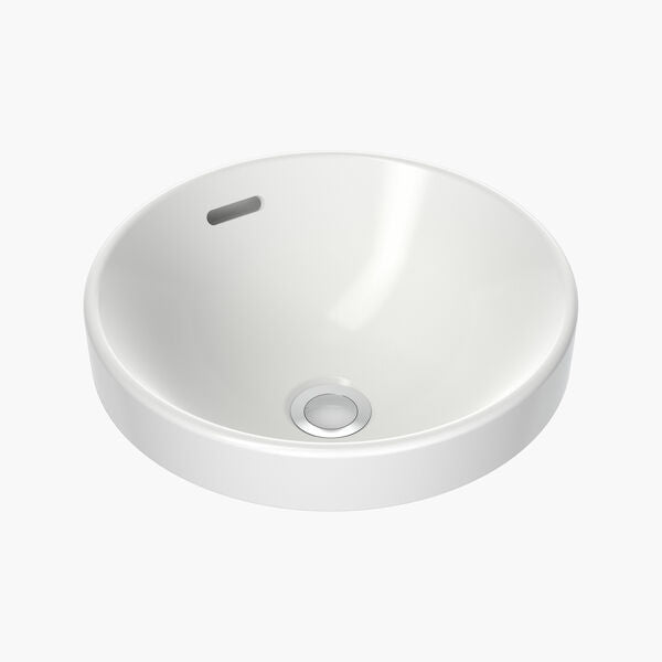 Clark Round Inset Basin 350mm (No Tap Hole)