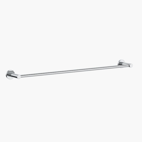 Clark Round Single Towel Rail 600mm