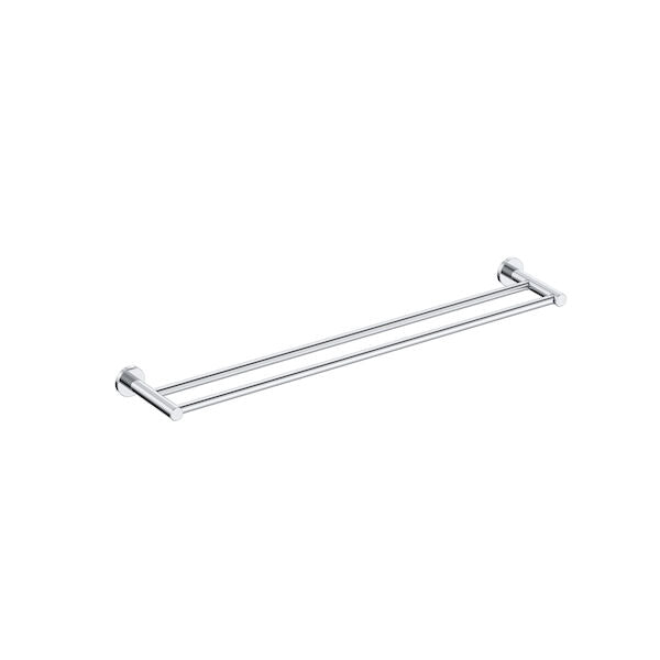 Clark Round Double Towel Rail 600mm