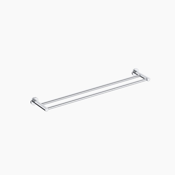 Clark Round Double Towel Rail 600mm