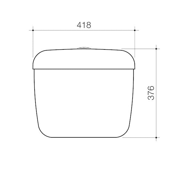 Stylus ALLEGRO LINK 3S RH CISTERN