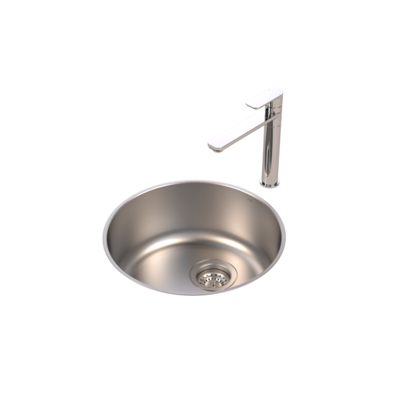 Caroma Luna ROUND BOWL U/M & O/M