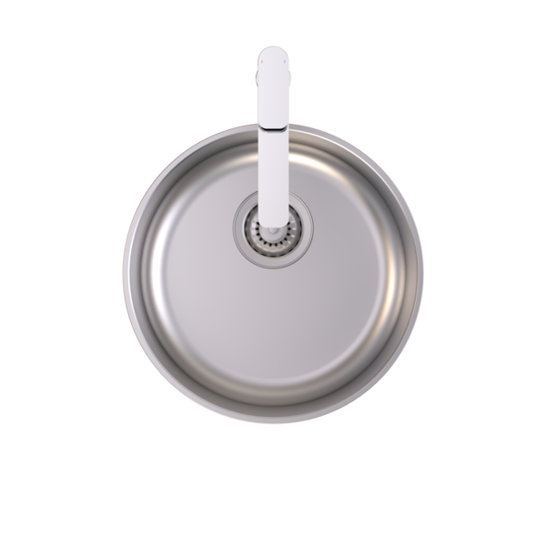 Caroma Luna ROUND BOWL U/M &amp; O/M