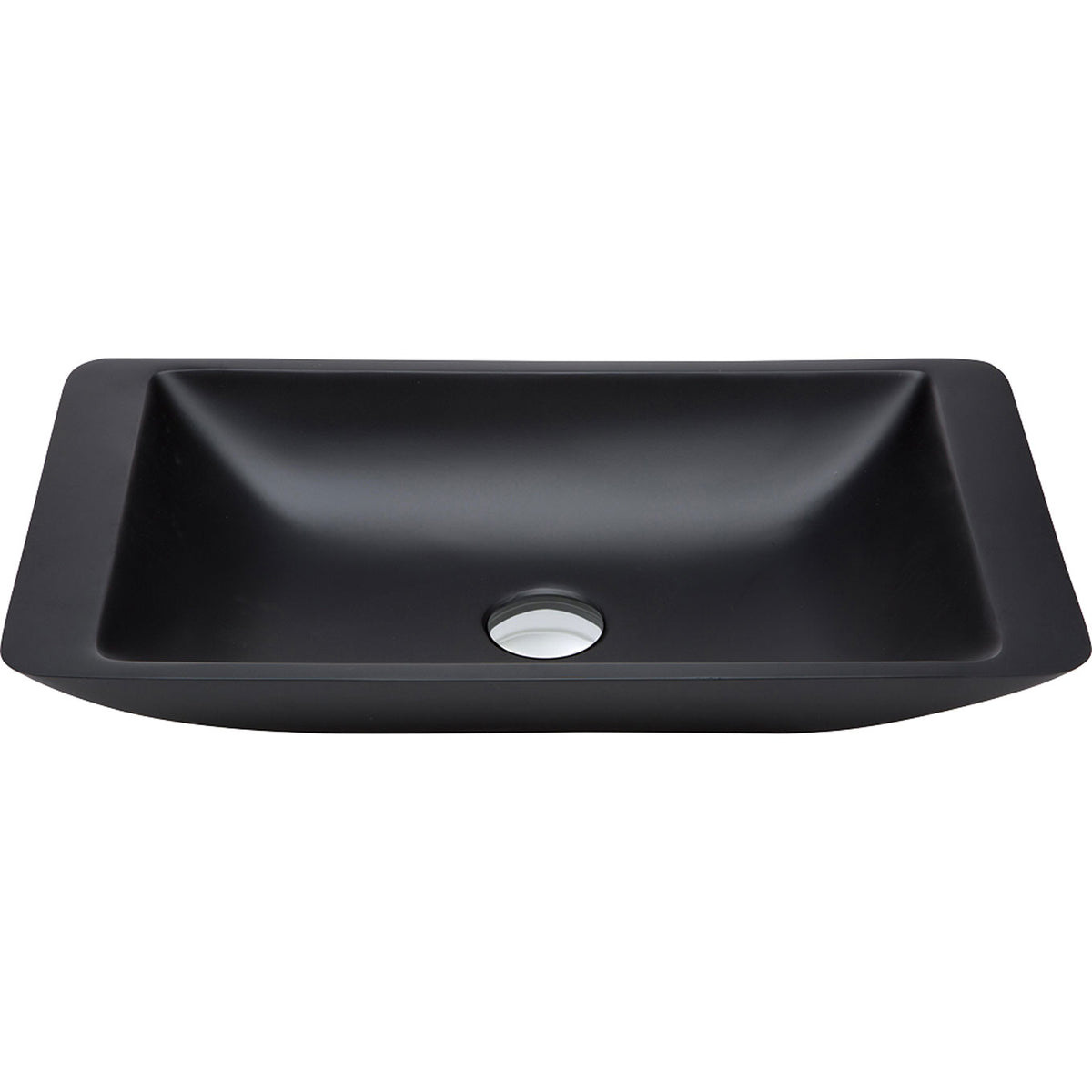 Fienza - Classique 600 Solid Surface Above Counter Basin, Matte Black