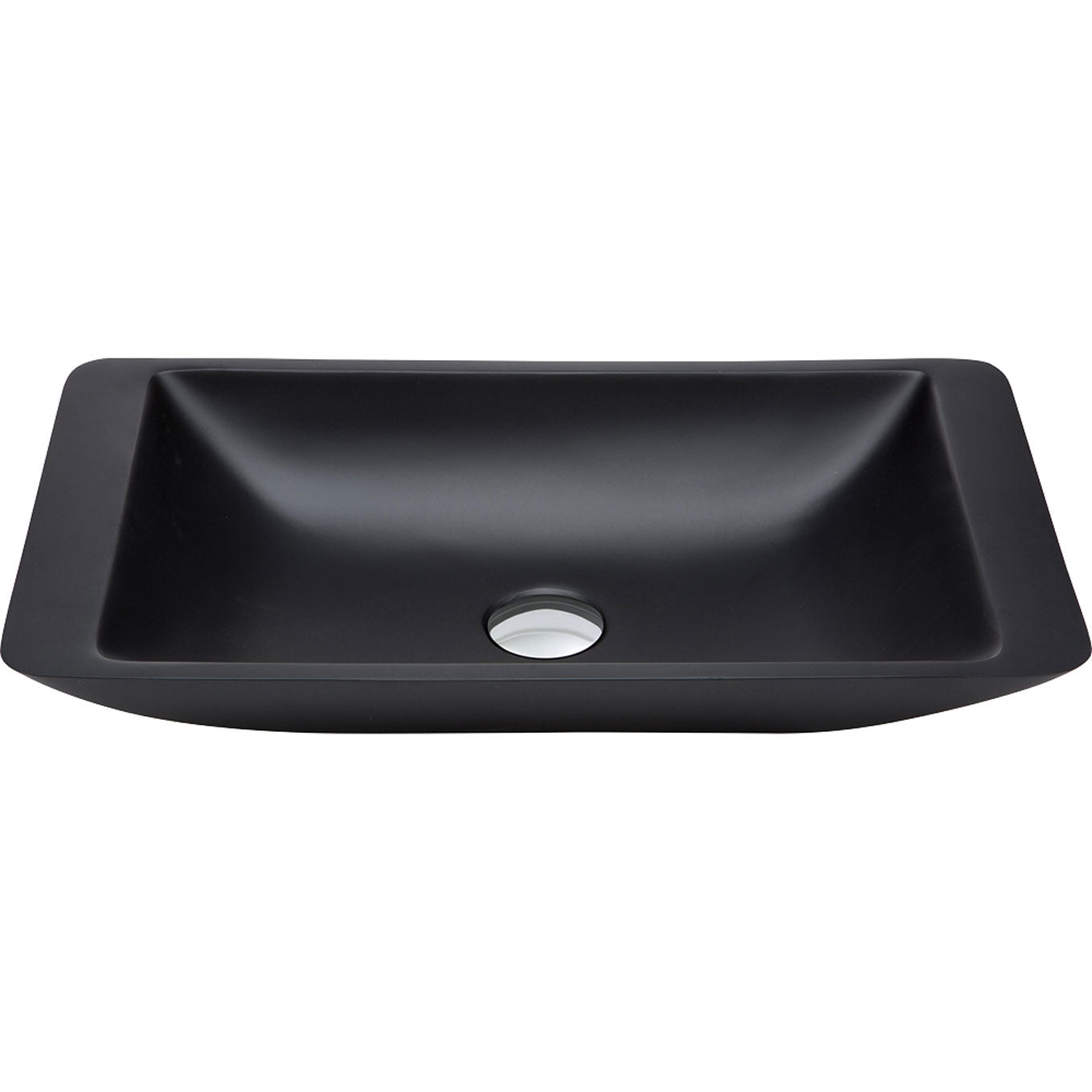 Fienza - Classique 600 Solid Surface Above Counter Basin, Matte Black