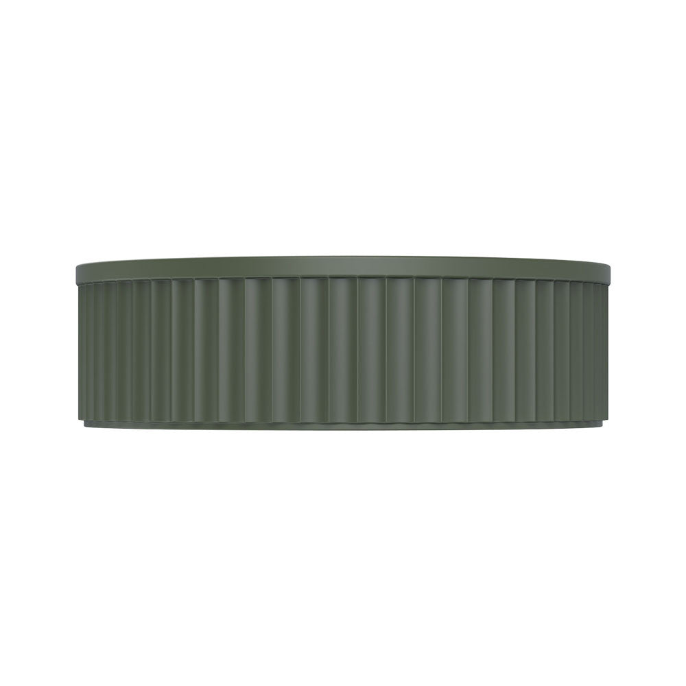 Fienza Minka Round Solid Surface Above Counter Basin, Forest