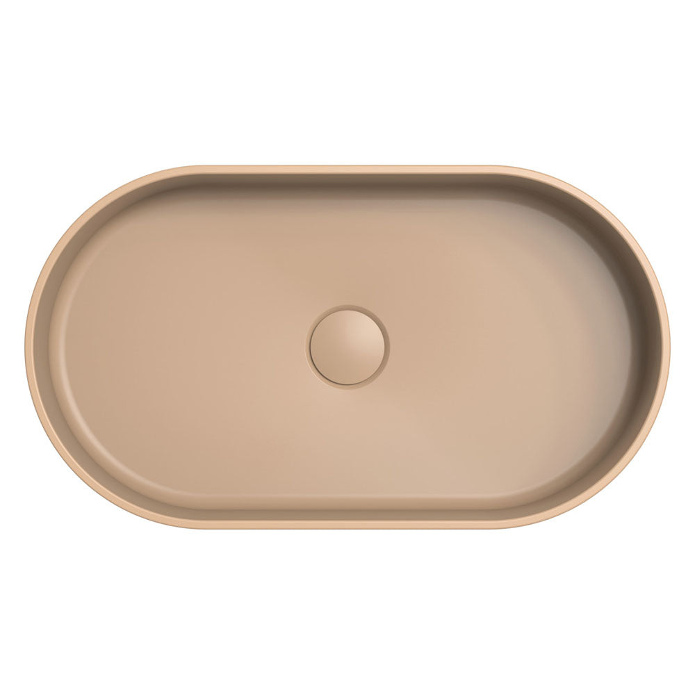 Fienza Minka Pill Solid Surface Above Counter Basin, Dusk