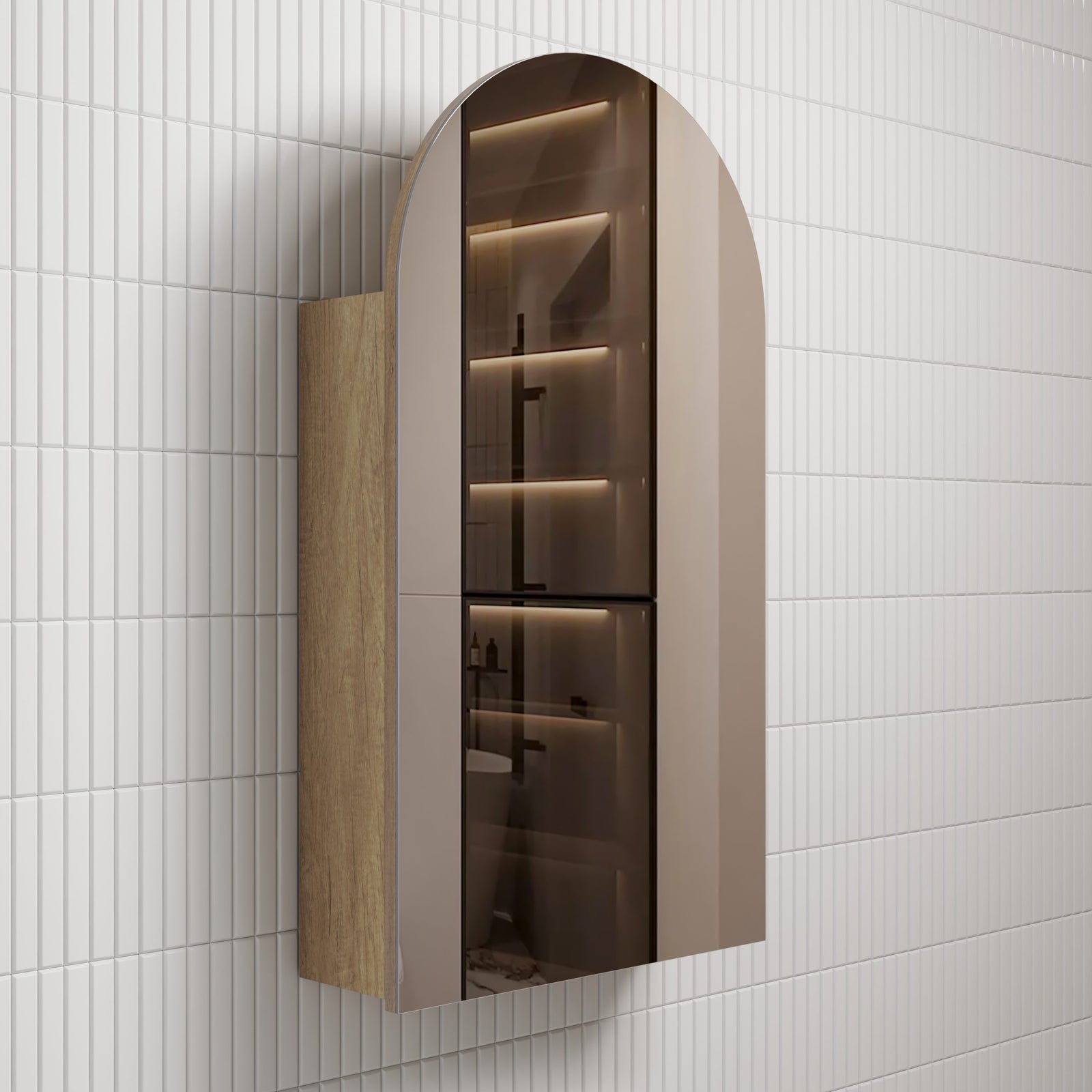 Aulic Canterbury Arch Shaving Cabinet Carita