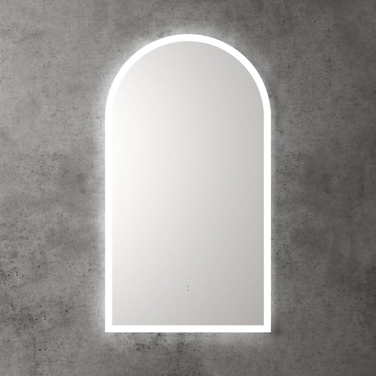 Aulic Canterbury Arch LED Mirror 500 x 900mm Frameless