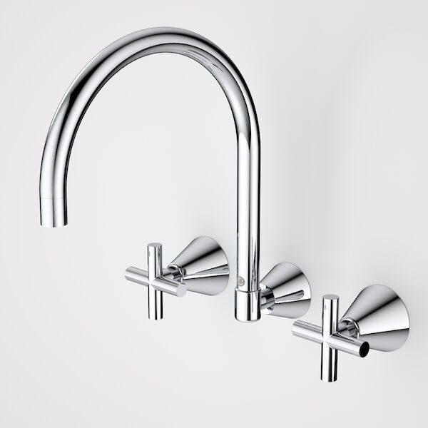 Caroma Classic Cross Laundry Set - Lead Free