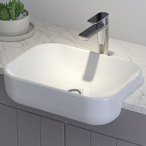 Caroma Luna® Semi Recessed Basin - 0TH