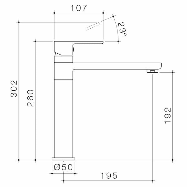 Caroma Luna® Sink Mixer - Lead Free
