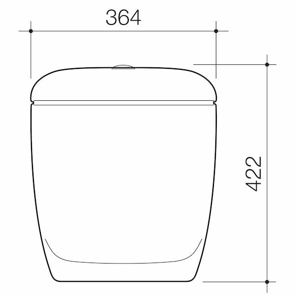 Caroma Sovereign 6/3L Connector Cistern