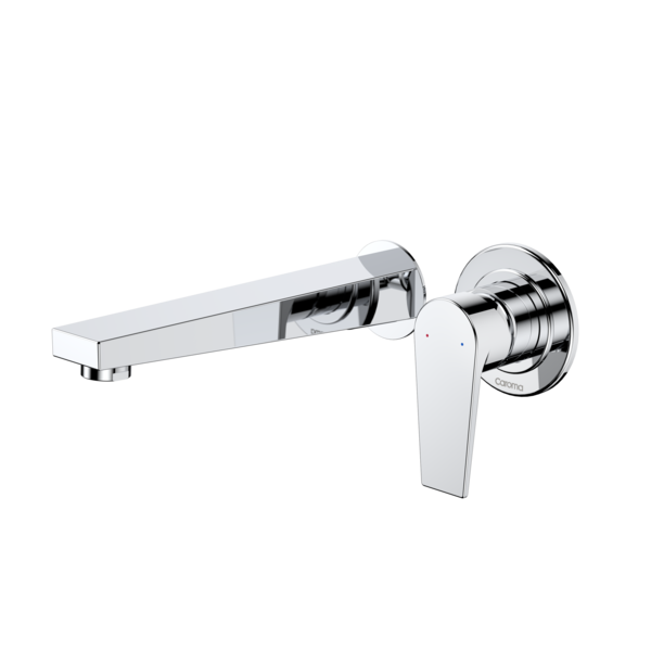 Caroma Vivas Basin/Bath Mixer - Round Back Plate