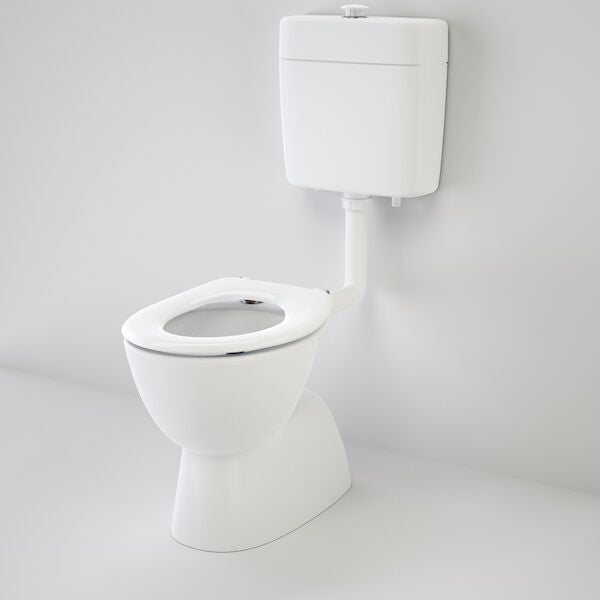 Caroma Care 200 V2 Connector (S Trap) Suite with Single Flap Seat