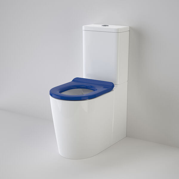 Caroma Liano Cleanflush® Easy Height Wall Faced Suite with Liano Care Single Flap Seat (with GermGard®)