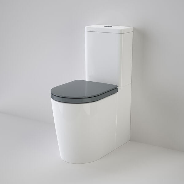 Caroma Liano Cleanflush® Easy Height Wall Faced Suite with Liano Double Flap Seat (with GermGard®)