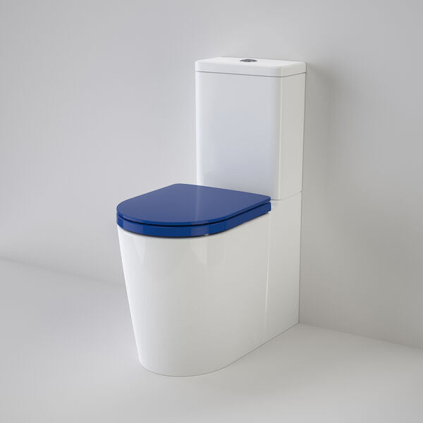 Caroma Liano Cleanflush® Easy Height Wall Faced Suite with Liano Double Flap Seat (with GermGard®)