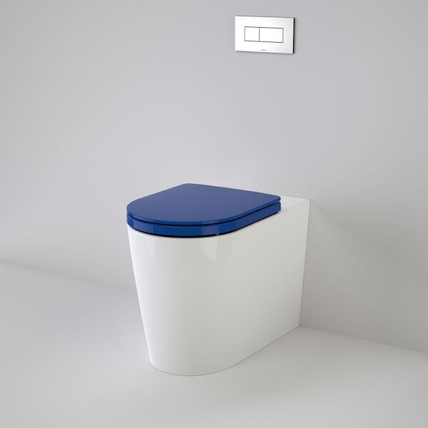 Caroma Liano Cleanflush® Invisi Series II® Easy Height Wall Faced Suite with Liano Double Flap Seat (with GermGard®)