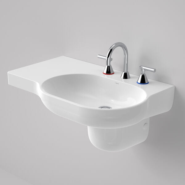 Caroma Opal® 720 LHS Wall Basin No Tap Hole