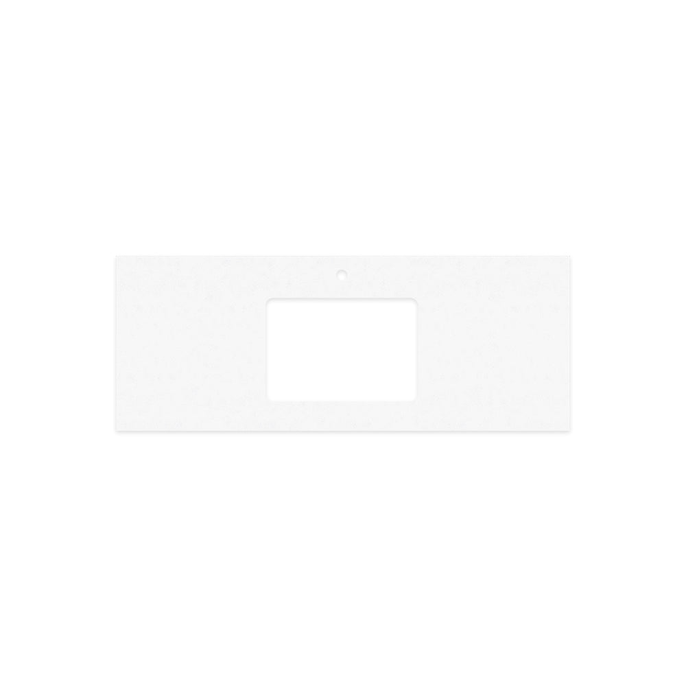 Fienza - Silica Free Stone Top, Rectangular Full Depth - Single Undermount