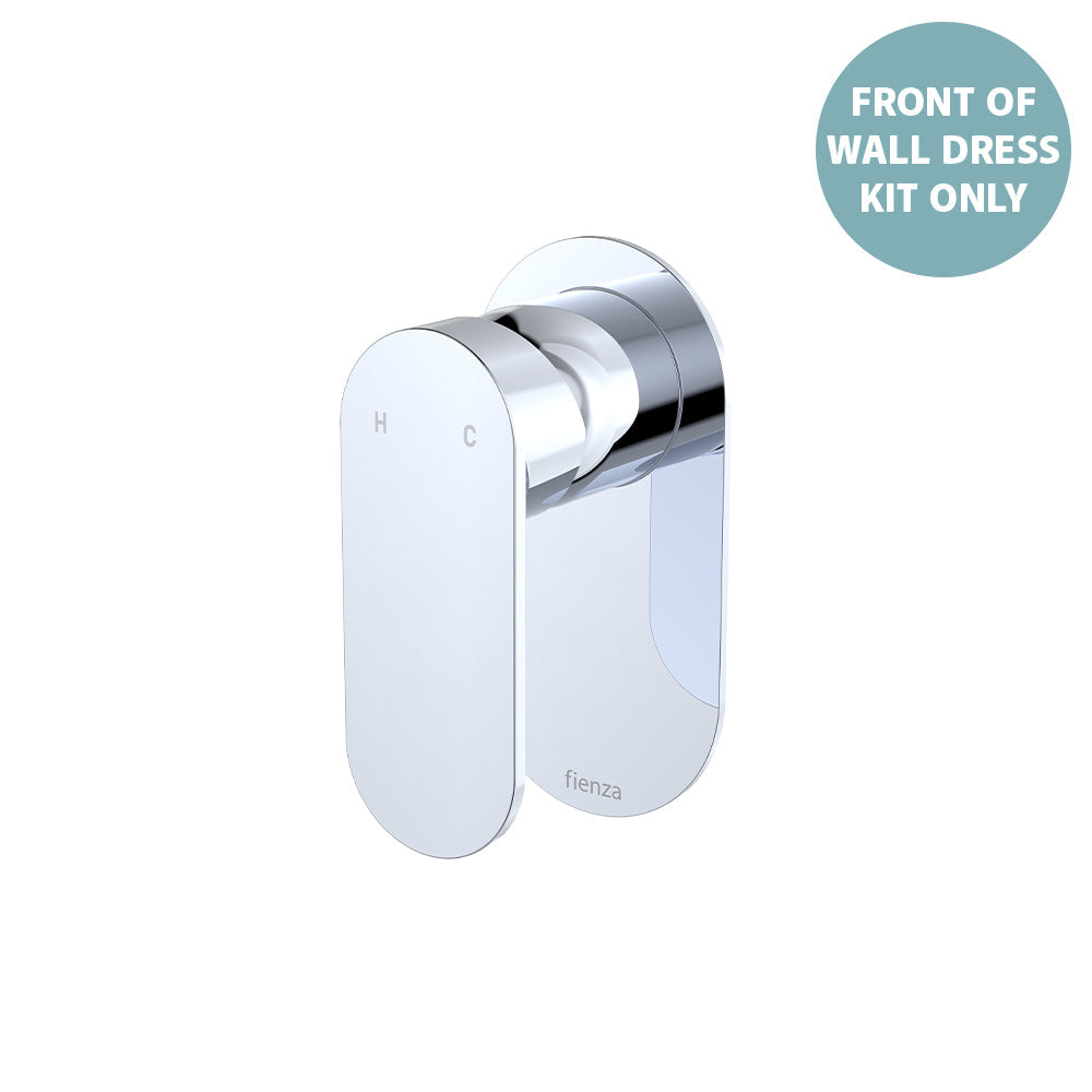 Empire Slim Wall Mixer Dress Kit, Oval Plate - Brushed Copper