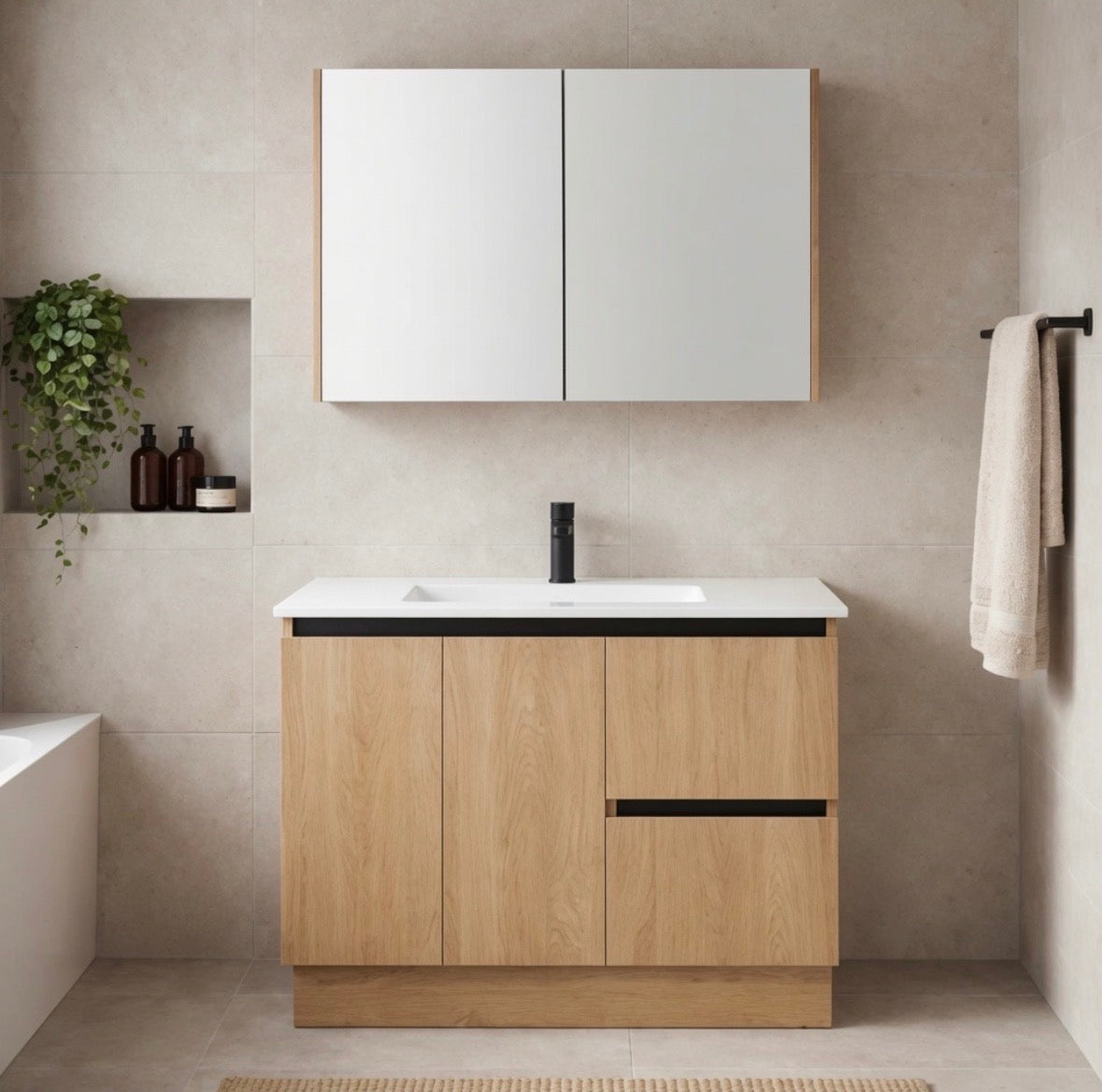 NUTRA LX Free Standing Vanity