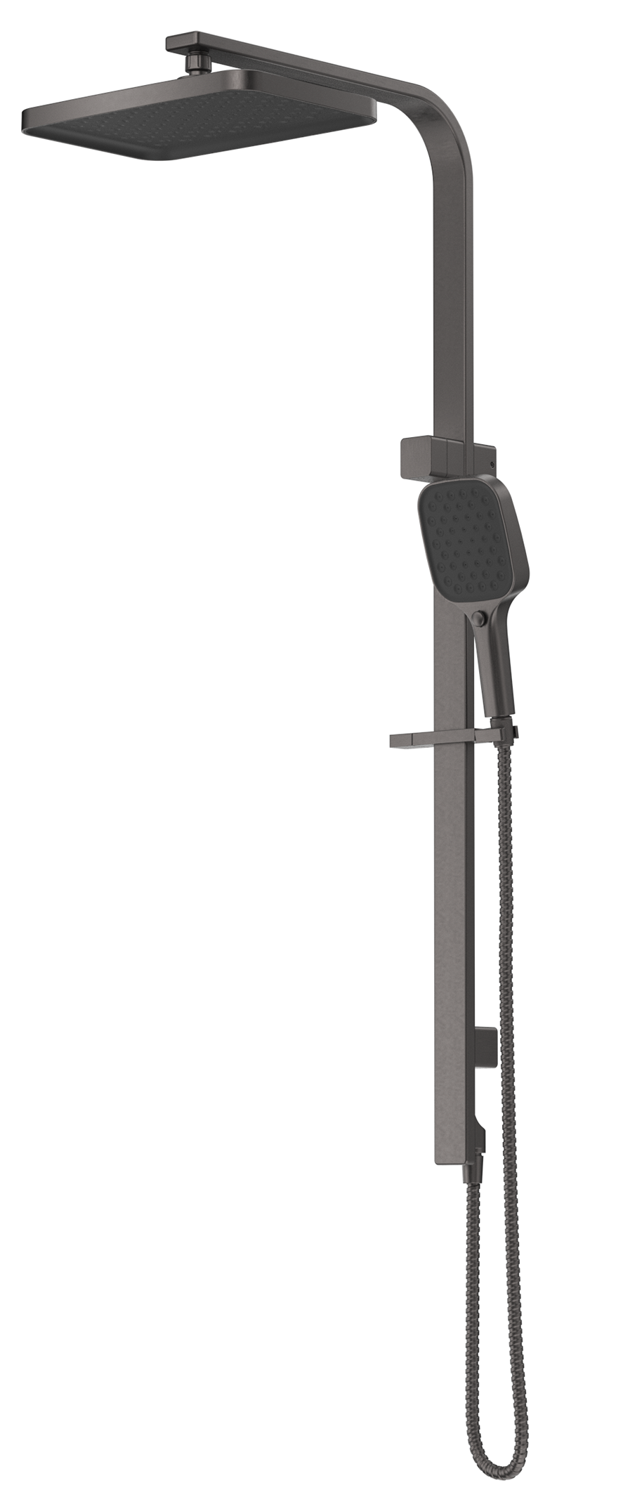 Bella Vista Bekitia Dual Shower Rail - Gun Metal