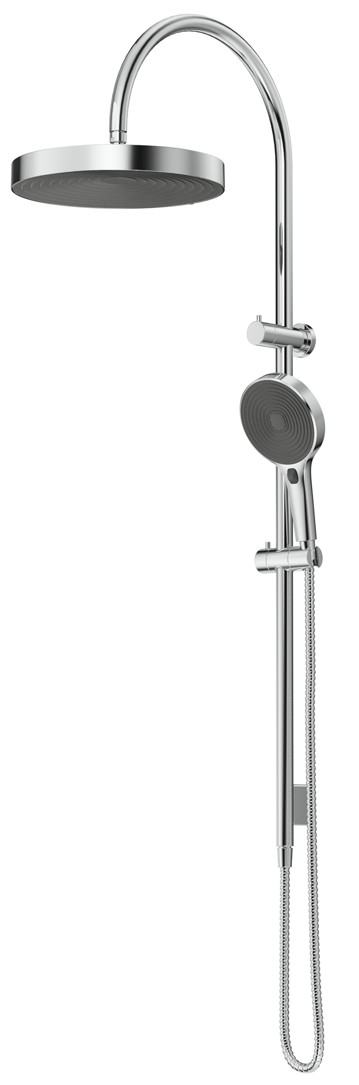 Bella Vista Lankaza Dual Shower Rail - Chrome