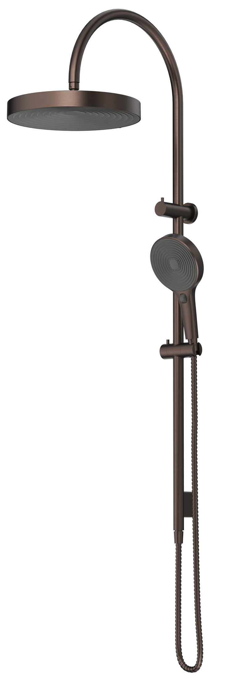 Bella Vista Lankaza Dual Shower Rail - Dusk Bronze