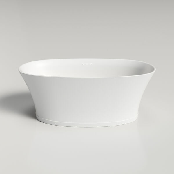 Caroma Riviere 1500mm Freestanding Bath with Overflow